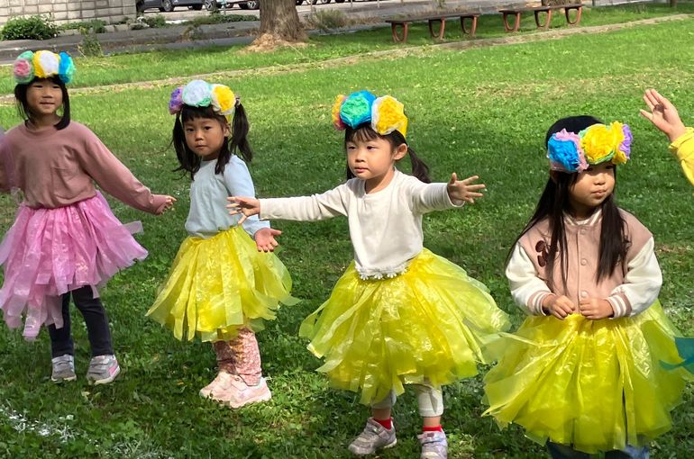 保育園　練習　お友だち