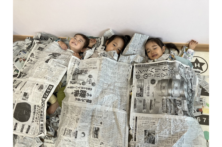 保育園　新聞　子どもたち