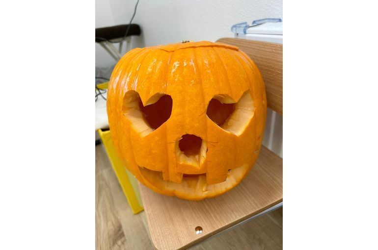 かぼちゃ　ハート　ハロウィン