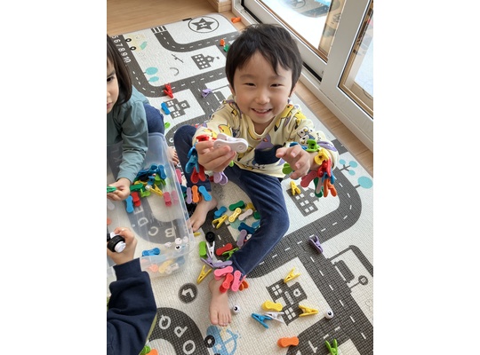 保育園　お友だち　元気　あっという間