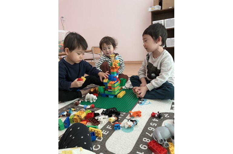 保育園　お友だち　先生　久しぶり　嬉しい