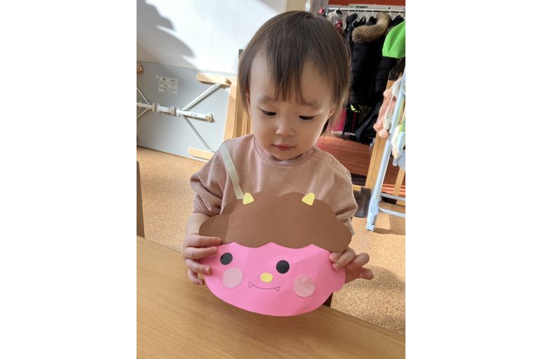 保育園　制作　鬼　顔　上手