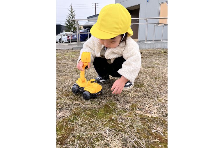車遊び　子ども