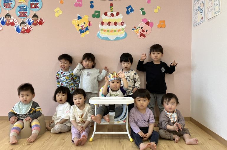 北海道　元江別　保育園　集合写真