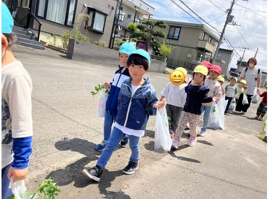 保育園　お買い物　江別