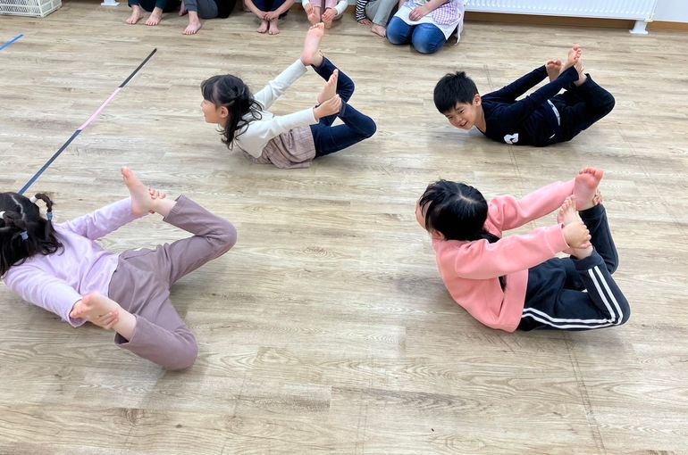 北海道　札幌　江別　保育園　リズム遊び　様子