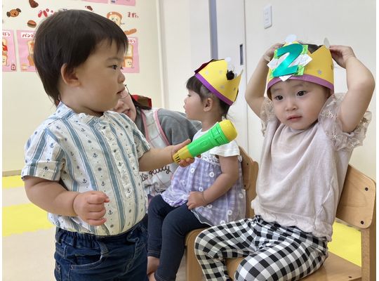 みんなで誕生日会
