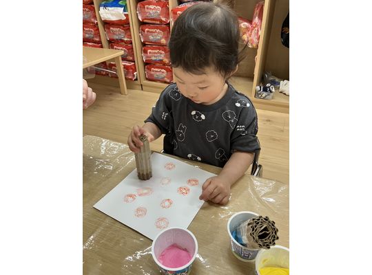 うさぎ　保育園　玄関　製作　きっずぱーく