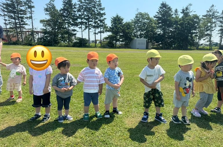 札幌　近郊　江別　保育園　親子レク　子どもたち　様子