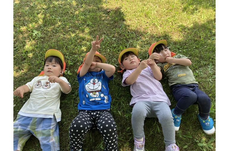 江別　保育園　山　