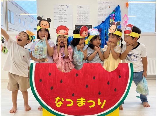 保育園　夏祭り　江別