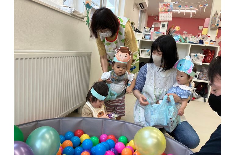 保育園　夏祭り　くじ引き　