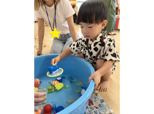 江別　保育園　夏祭り　七夕