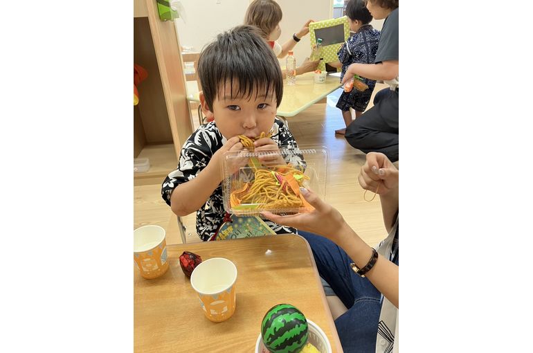 江別　保育園　甚平　浴衣