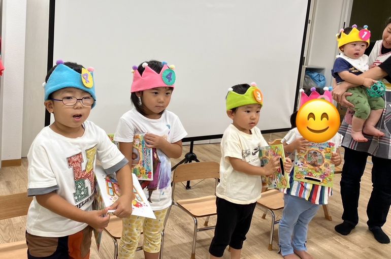 札幌保育園　GEADあおぞらこども園　お誕生日会