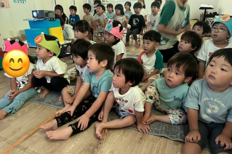 札幌保育園　GEADあおぞらこども園　お誕生日会