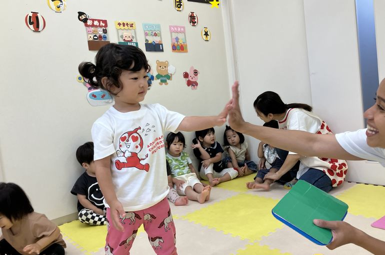 札幌保育園　GEADあおぞらこども園　英語遊び