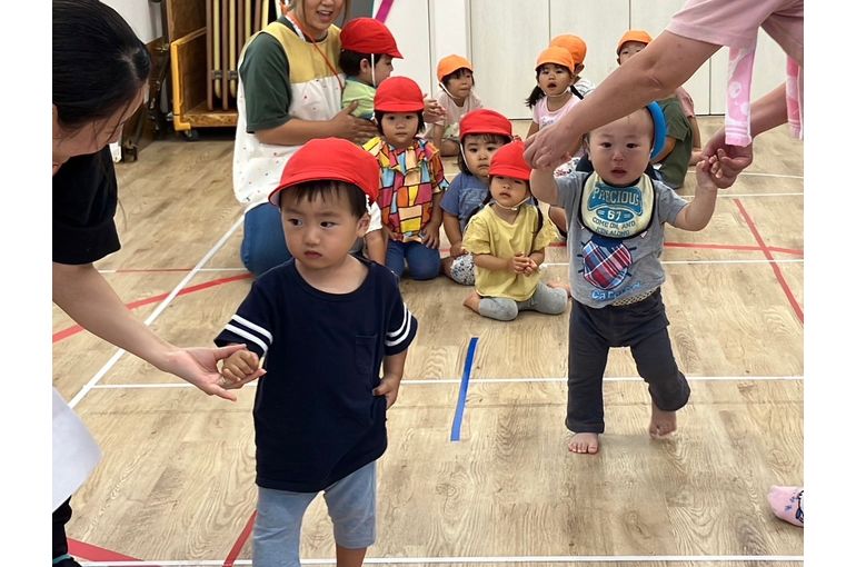 保育園　江別　運動