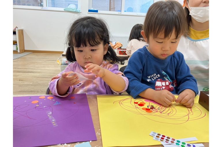 江別　保育園　おばけづくり
