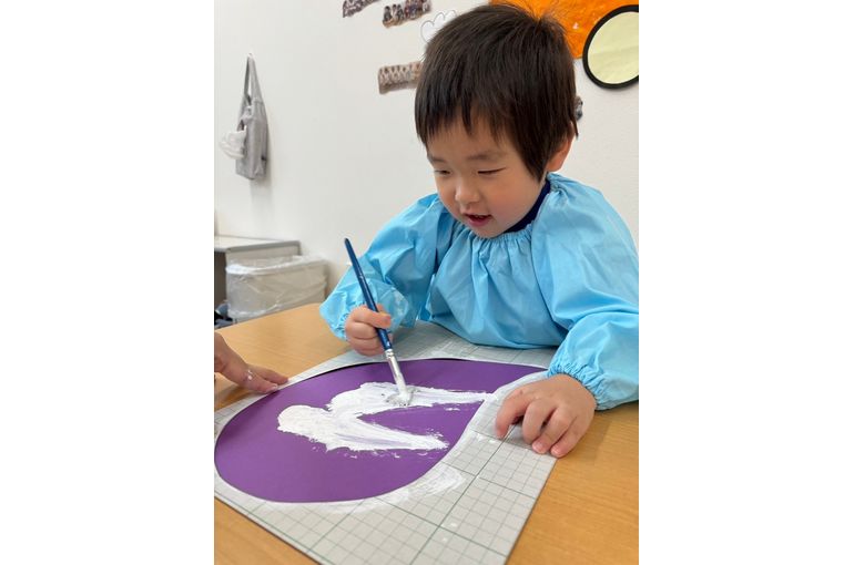 江別　保育園　おばけの真似