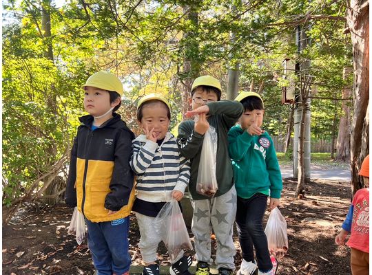 江別　神社　お参り　保育園