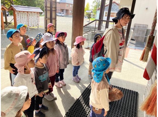 江別市　野幌　保育園　神社
