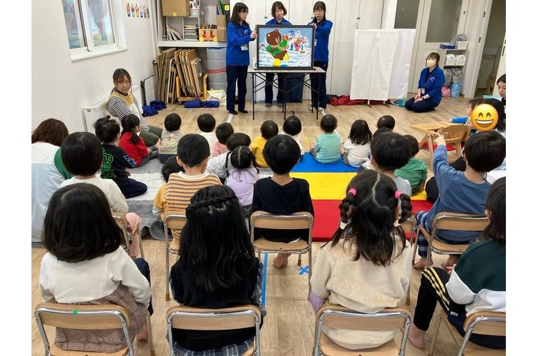 江別　保育園　冬　交通