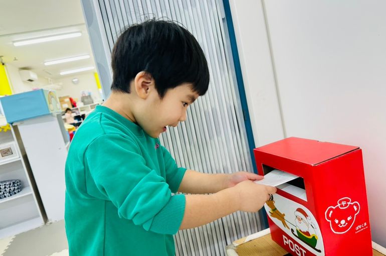 札幌市　厚別　保育園　ポスト　登場