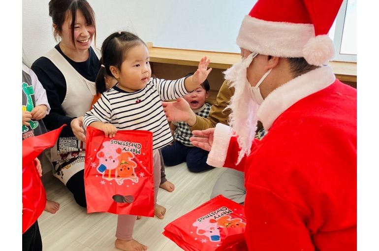 札幌　厚別　保育園　クリスマス