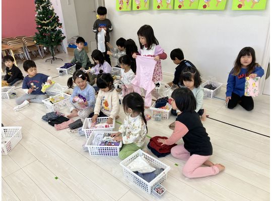江別　野幌　保育園　新年