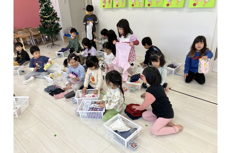 江別　野幌　保育園　新年