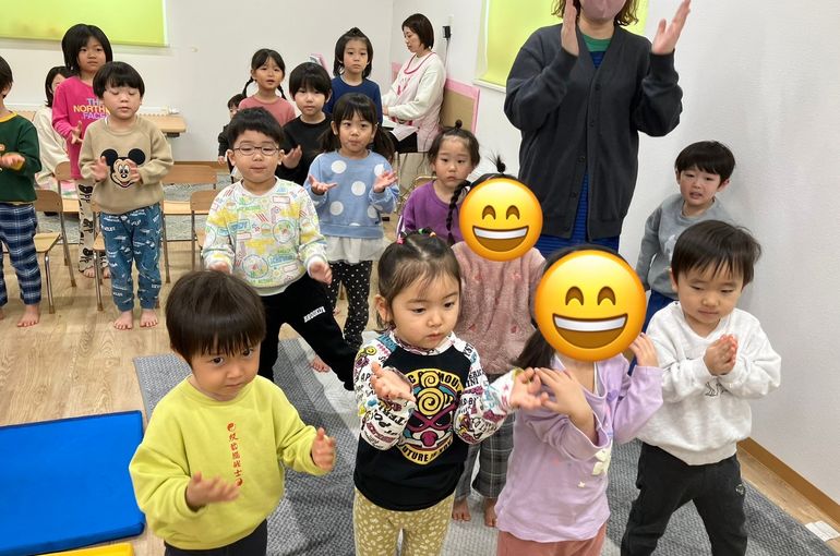 江別市　江別　保育園　子ども達　楽しむ　様子