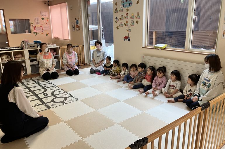 函館市　認可保育園    交通ルール 