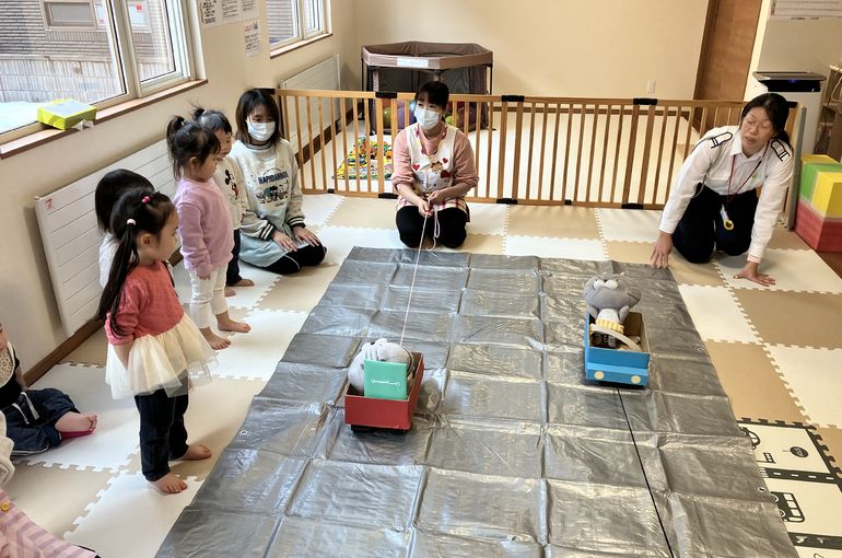 函館市　認可保育園　交通安全