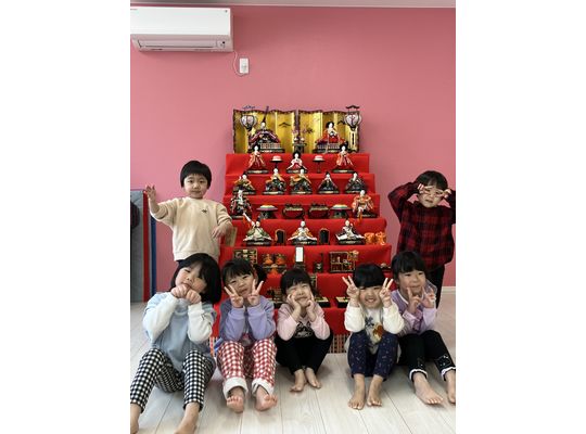 江別　保育園　ひなまつり
