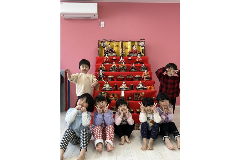 江別　保育園　ひなまつり