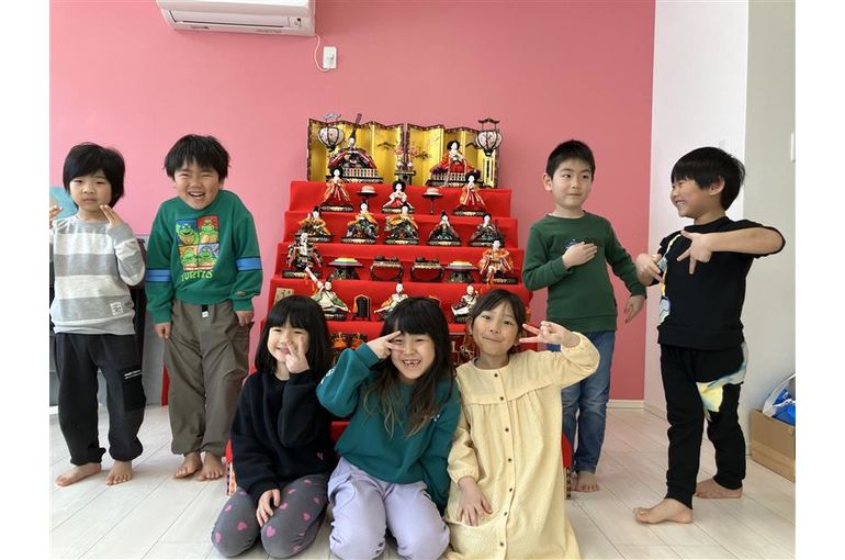 江別　保育園　ひなまつり