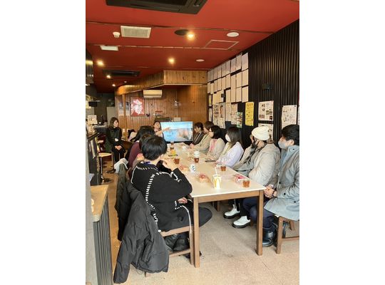 札幌市　南平岸　保育園　茶話会　様子