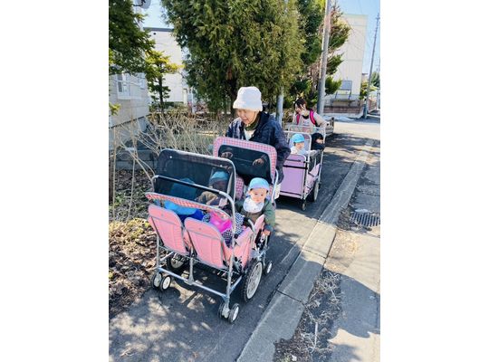 進級,新年度,かわいい,札幌市,保育園,認定保育園,企業主導型保育園,函館市,江別市