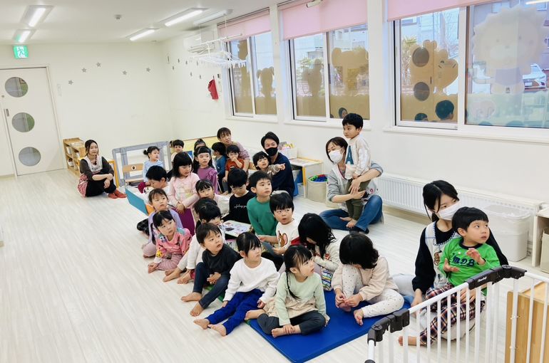 進級,新年度,かわいい,札幌市,保育園,認定保育園,企業主導型保育園,函館市,江別市