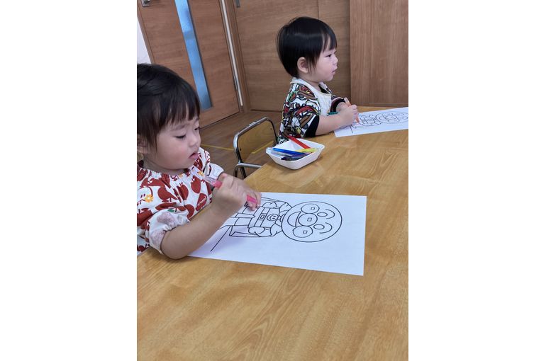 ぬりえ,お絵描き,かわいい,札幌市,保育園,認定保育園,企業主導型保育園,函館市,江別市