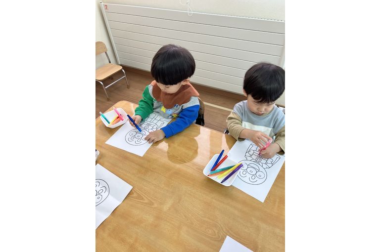 ぬりえ,お絵描き,かわいい,札幌