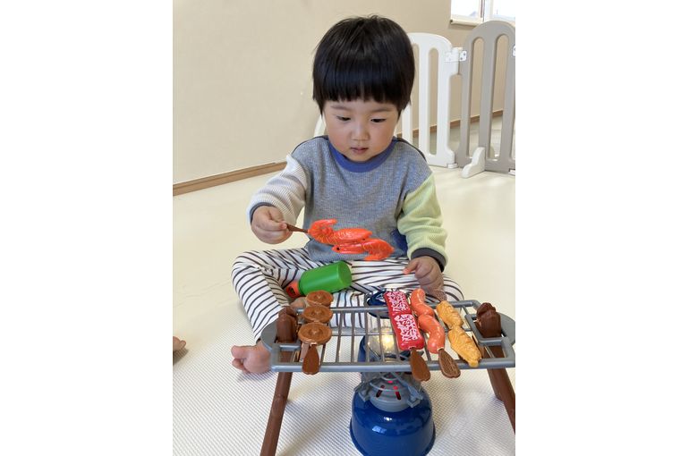 キャンプ,ごっこ遊び,かわいい,札幌市,保育園,認定保育園,企業主導型保育園,函館市,江別市