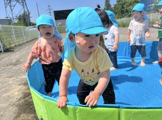 水遊び,札幌市,保育園,認可保育園,企業主導型保育園,函館市,江別市