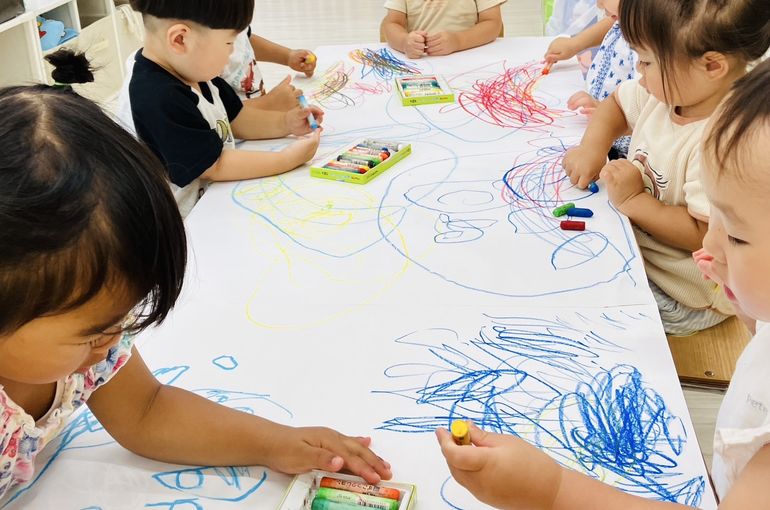 お絵かき,札幌市,保育園,認可保育園,企業主導型保育園,函館市,江別市