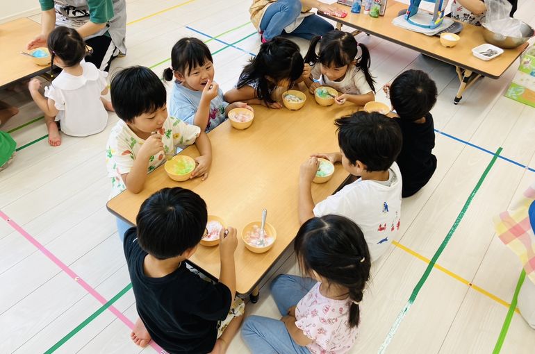 かき氷,認定こども園,札幌市,保育園,認可保育園,企業主導型保育園,函館市,江別市