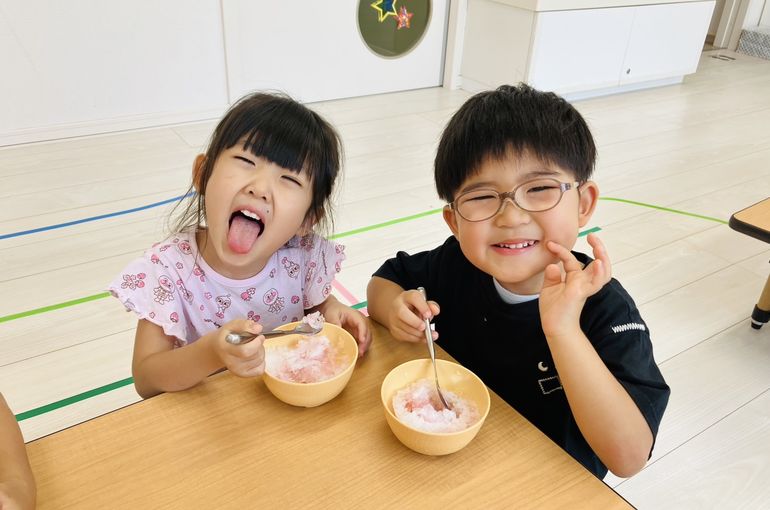かき氷,認定こども園,札幌市,保育園,認可保育園,企業主導型保育園,函館市,江別市