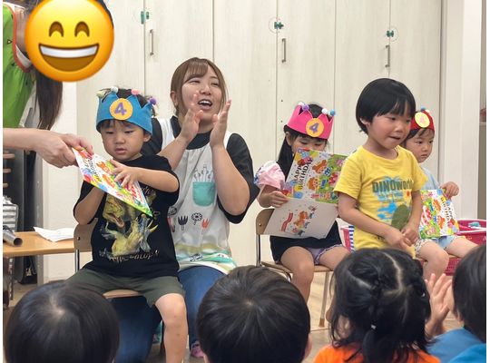 お誕生日,認定こども園,札幌市,保育園,認可保育園,企業主導型保育園,函館市,江別市