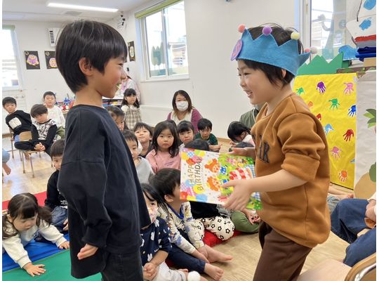 江別,保育園,お誕生会