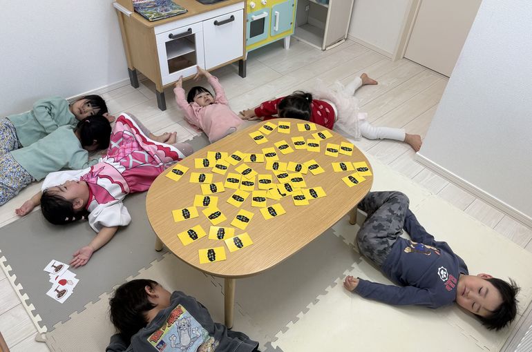 厚別園　かるた　保育園